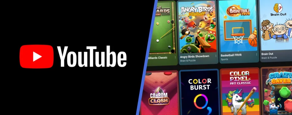 YouTube Playables